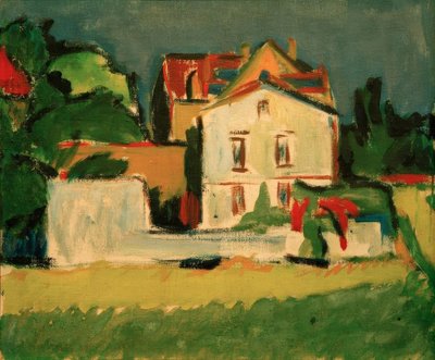 La casa blanca de Ernst Ludwig Kirchner